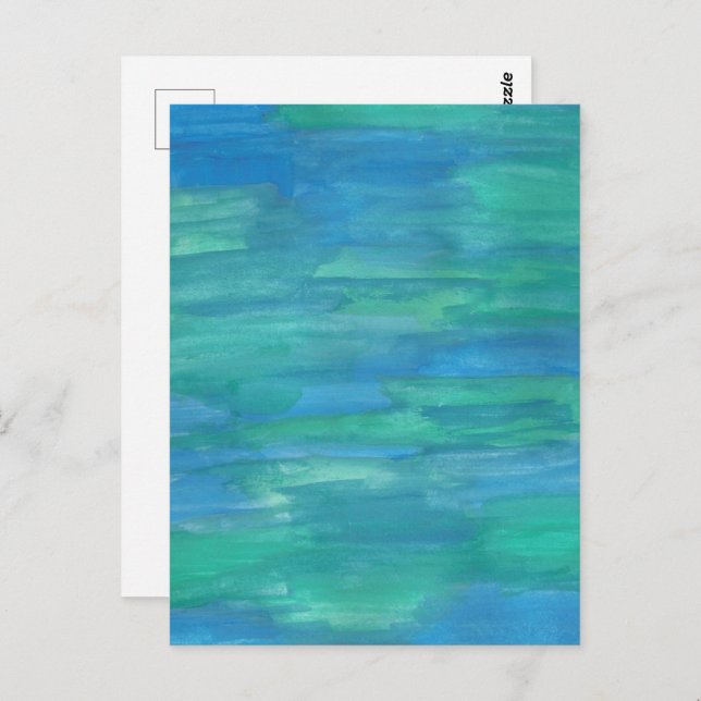 Mother Earth Abstract  Postcard (Front/Back)