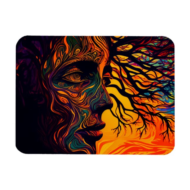 Mother Earth as a Tree Magnet (Horizontal)