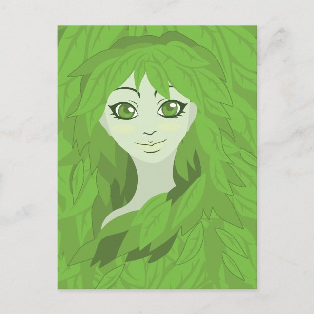 Mother Earth (Awake) Postcard (Front)