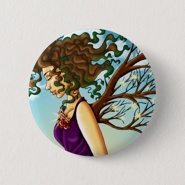 Mother Earth Button (Front)