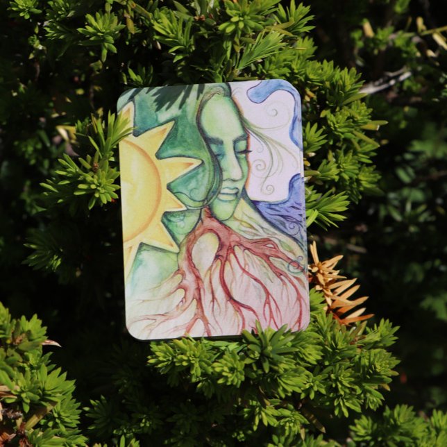 Mother Earth Gaia Goddess Business Card (Creator Uploaded)
