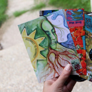 Mother Earth Gaia Goddess Postcard