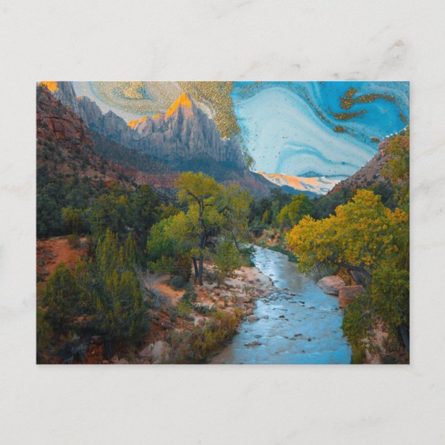 mother earth postcard (Front)