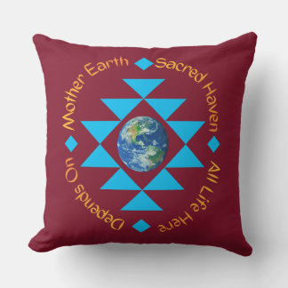 Mother Earth - Sacred Haven  Cushion