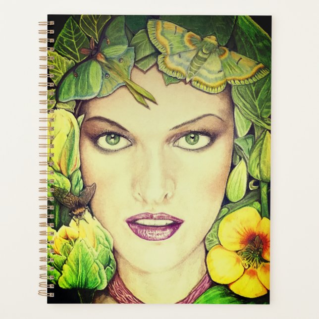 Mother Earth yearly planner/ calendar  Planner (Front)