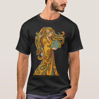 Mother Gaia Environmental Earth Day Plant Nature T-Shirt