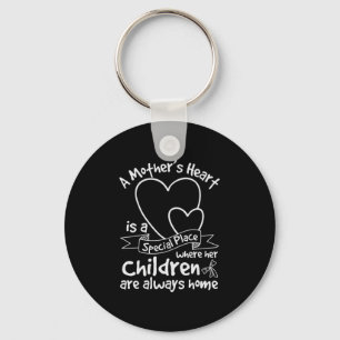 Mother Gift A Mother's Heart Key Ring