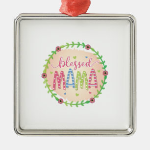 Mother Gift Blessed Mother Metal Tree Decoration