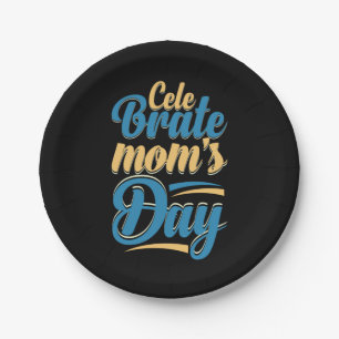 Mother Gift Celebrate Mother Day Paper Plate