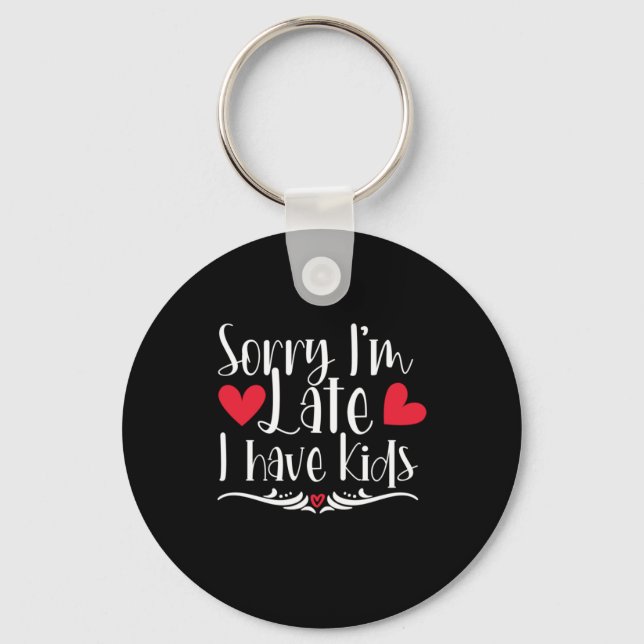 Mother Gift I Have Kids Key Ring (Front)