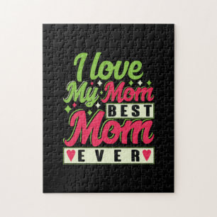 Mother Gift I Love My Mum Jigsaw Puzzle