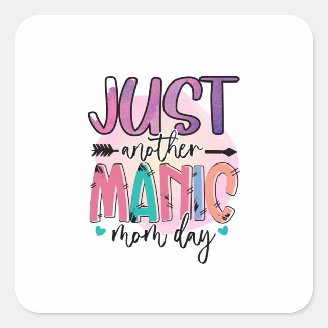 Mother Gift Just Another Mother Day Square Sticker (Front)