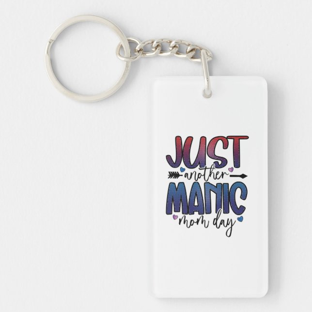 Mother Gift Just Another Mum Day Key Ring (Front)