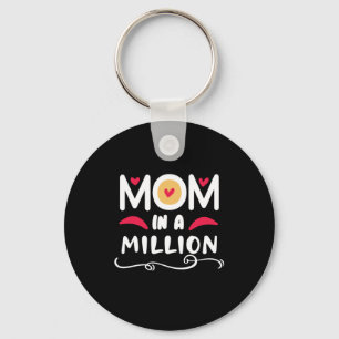 Mother Gift Mum In A Million Key Ring
