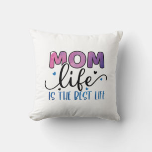 Mother Gift Mum Life Is The Best Life Cushion
