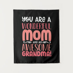 Mother Gift Proud Wonderful Mum Birthday Tapestry