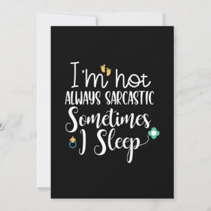 Mother Gift Sometimes I Sleep Invitation
