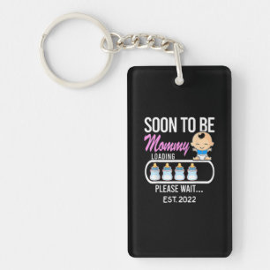 Mother Gift Soon To Be Mommy 2022 Key Ring