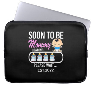 Mother Gift Soon To Be Mummy 2022 Laptop Sleeve