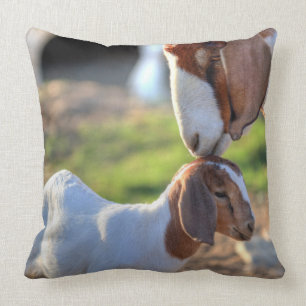 Mother Goat & Baby Cushion
