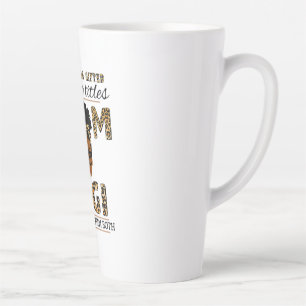 Mother God Gifted Mum And Gigi Birthday Latte Mug