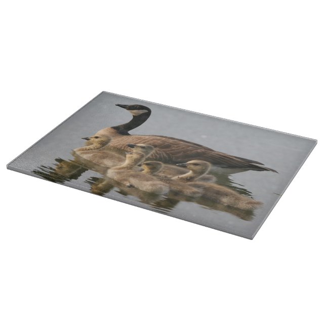 Mother Goose and Her Goslings Cutting Board (Corner)