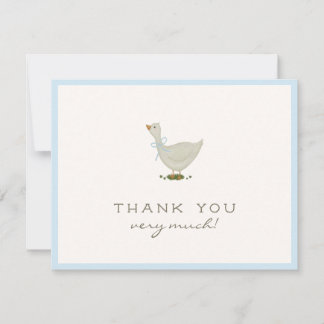 Mother Goose Baby Shower Thank You Card