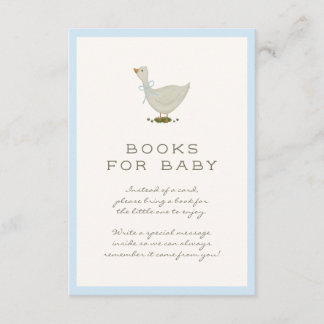 Mother Goose Blue Books for Baby Insert