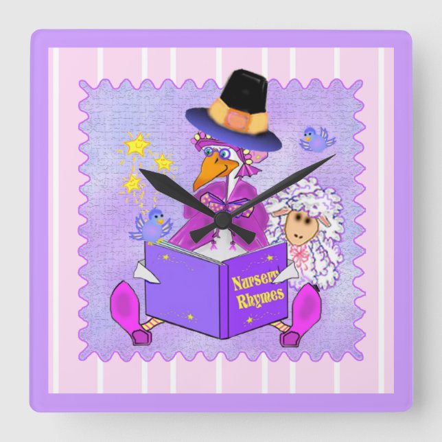 Mother Goose Clock (Front)