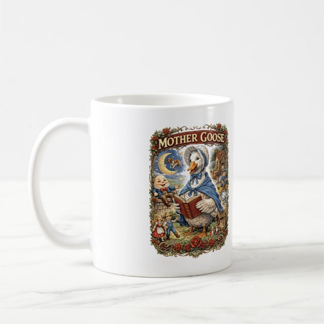 Mother Goose Coffee Mug (Left)