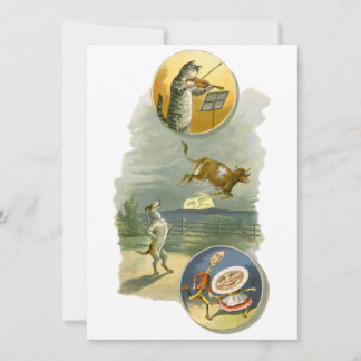 Mother Goose Nursery Rhyme Baby Shower Invitation