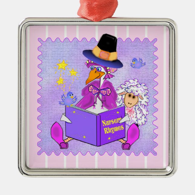 Mother Goose ornament (Front)