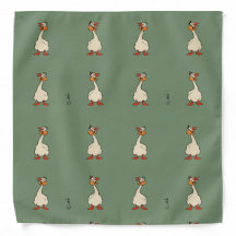 Mother Goose vintage bandanna