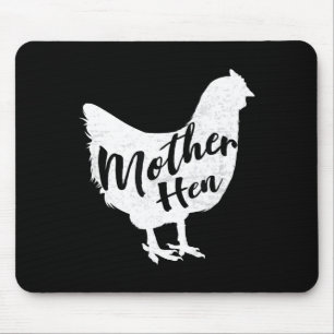 Mother hen happy mother's day cute chicken gift fo mouse pad