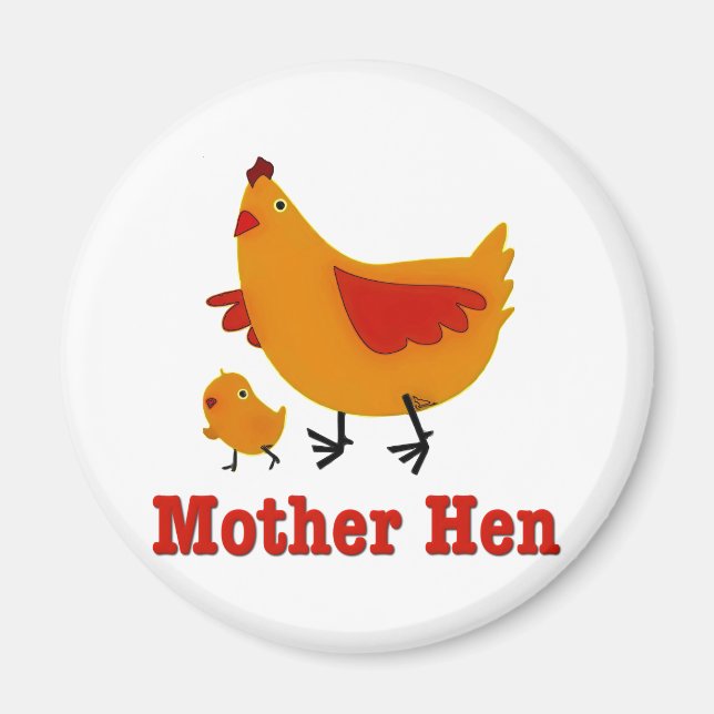 Mother Hen Magnet (Front)