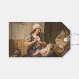 Mother Holding Her Child (by Rudolf Jordan) Gift Tags