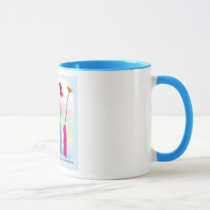 Mother Holds Her Children's Hands Mug