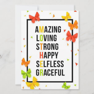Mother Holiday Card