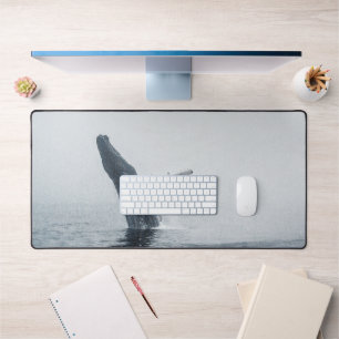 Mother Humpback Whale Desk Mat
