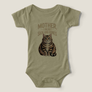 Mother, I Am But Skin and Bones – Funny Chubby Cat