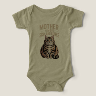 Mother, I Am But Skin and Bones – Funny Chubby Cat