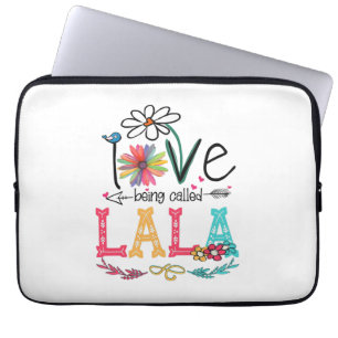 Mother I Love Being Called Lala Sunflower Birthday Laptop Sleeve