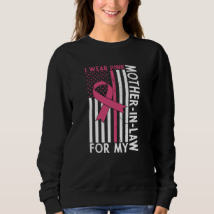Mother In Law Family Matching Breast Cancer Gift Sweatshirt