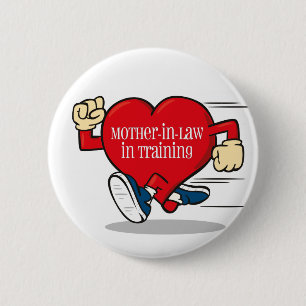 Mother-In-Law in Training Button