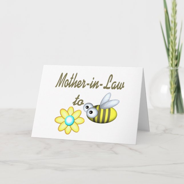 Mother In Law to Bee Card (Front)