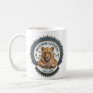 Mother Lioness. Ireland Coffee Mug