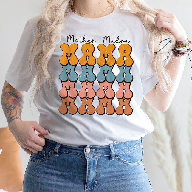 Mother Madre Mama T-shirt, Mama tee, mama T-Shirt (Creator Uploaded)