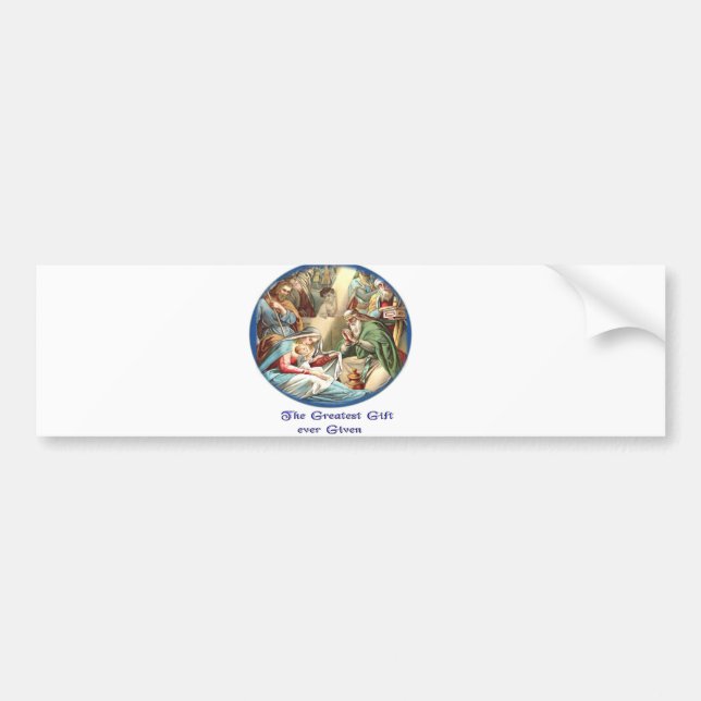  Mother Mary Bumper Sticker (Front)