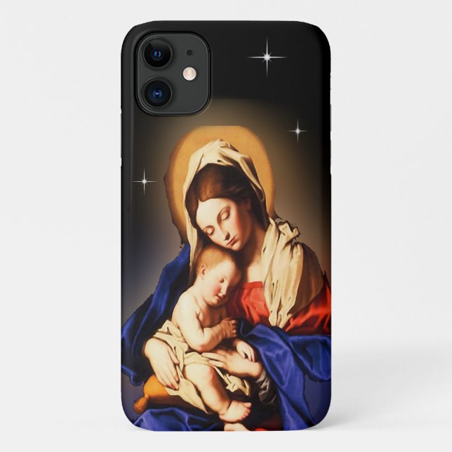 Mother MAry Case-Mate iPhone Case (Back)
