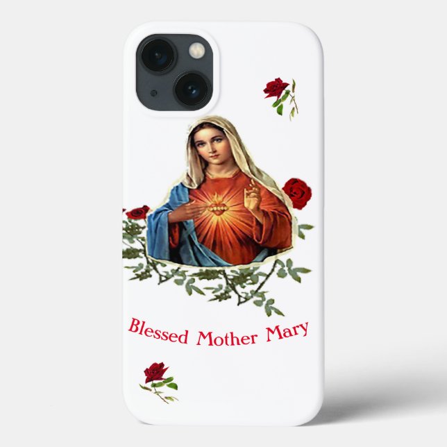 Mother MAry Case-Mate iPhone Case (Back)